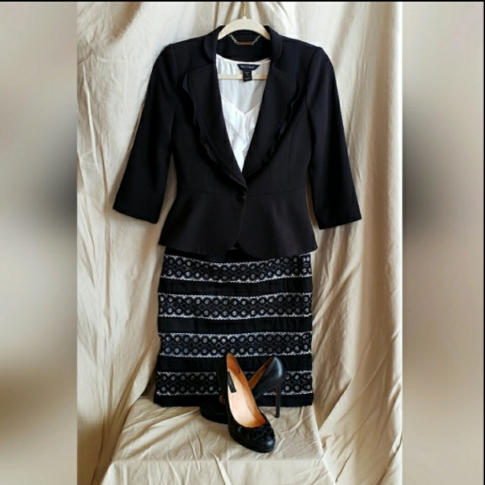 White House Black Market Pencil Skirt Size 00 - Picture 4 of 4